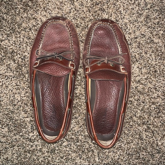 L.L. Bean Mens Loafers - Boat Shoes - Picture 1 of 5
